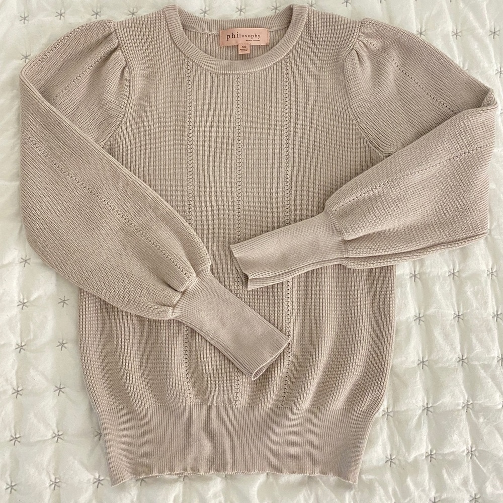 Pull over Sweater -Philosophy XS